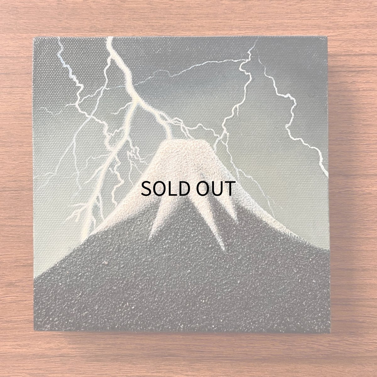 画像1: 雷と富士山  Fujisan and Thunder (原画) artist:Andrey•Verkhovtsev (1)