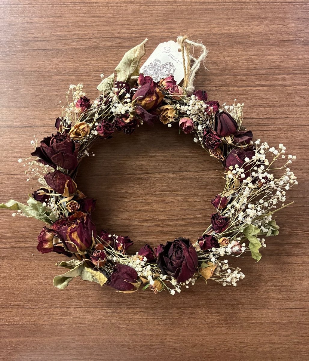 画像1: リース Wreath 02 直径約 30cm (1)