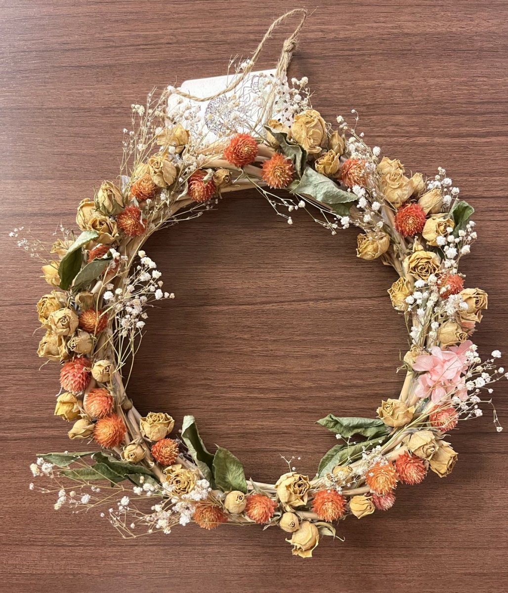 画像1: リース Wreath 01 直径約 30cm (1)