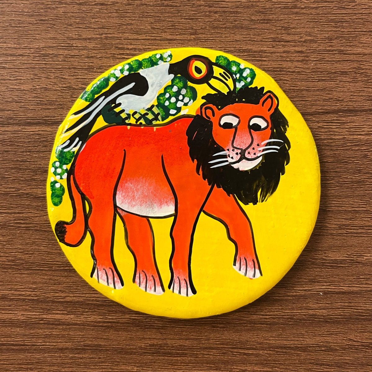 画像1: コースター約9cm (原画) (1)