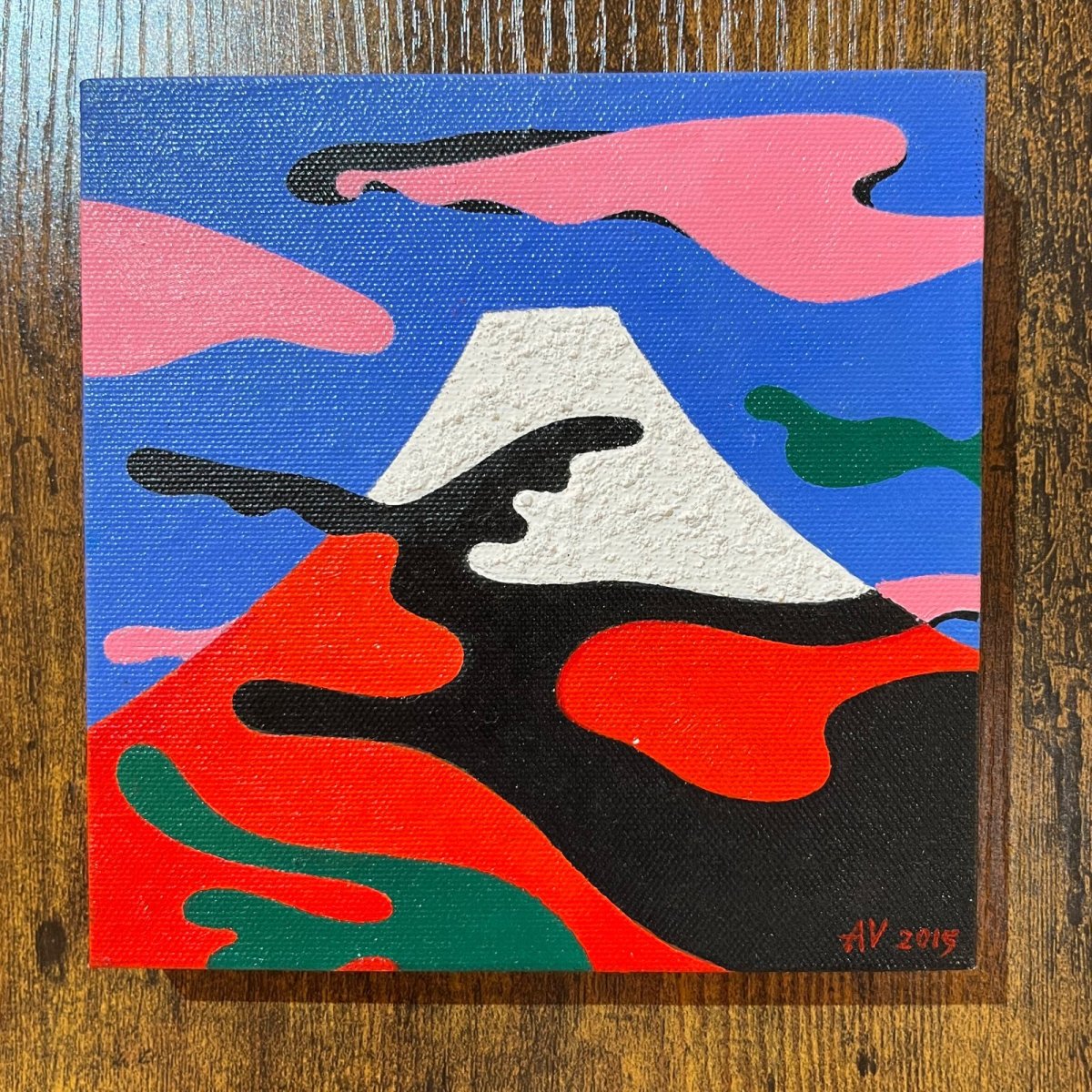 画像1: 迷彩 富士山 Fujisan camouflage 02 (原画) artist:Andrey•Verkhovtsev (1)