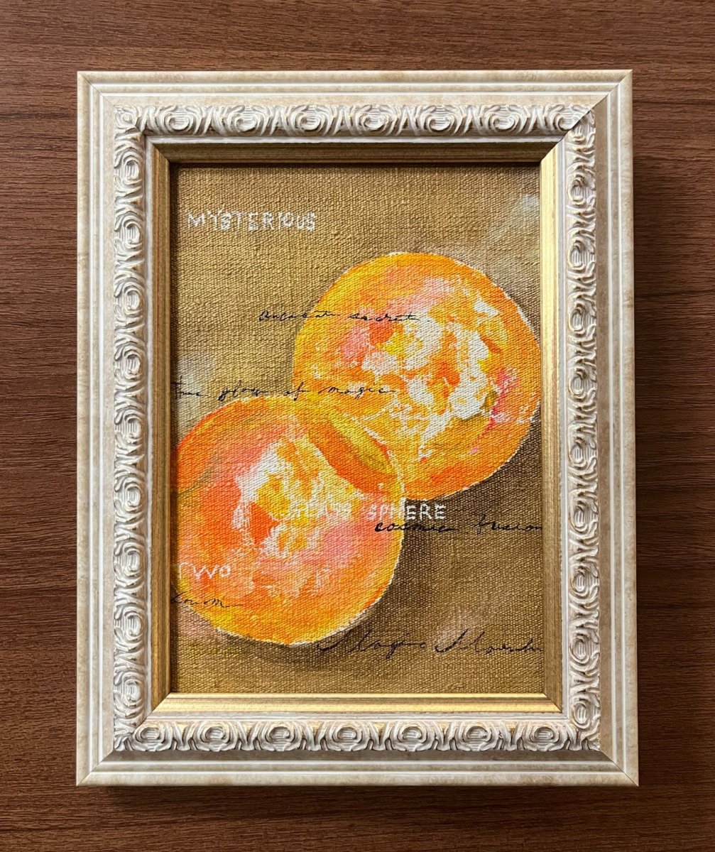 画像1: 暖かいガラス玉 warm marbles 作者／artist K_aco (1)